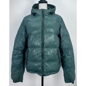 Scotch & Soda Green Puffer Jacket